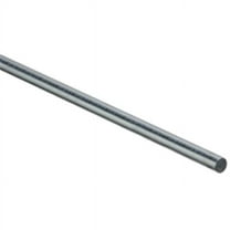 National Hardware 179796 7/16 in. x 36 in. Steel Smooth Rod, Zinc Plated
