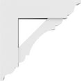 thumbnail image 3 of 5"W x 18"D x 18"H Standard Olympic Architectural Grade PVC Bracket with Traditional Ends, 3 of 11