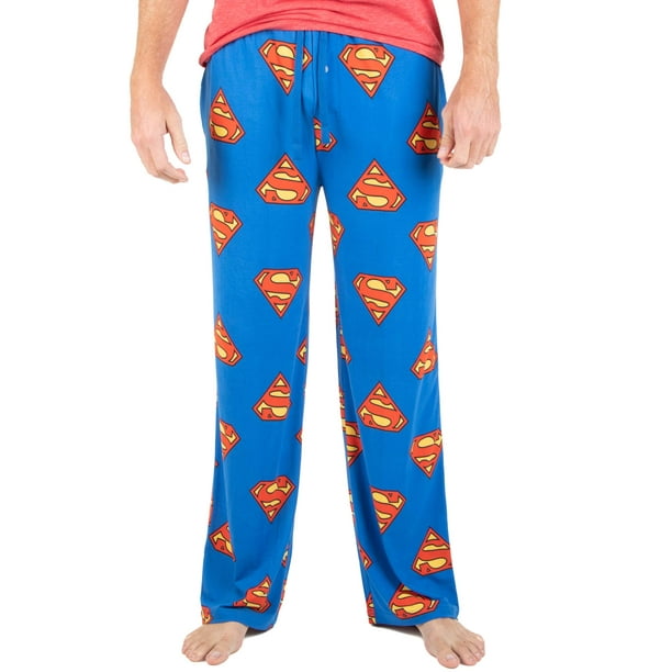 Maakte zich klaar sirene Met andere bands DC Comics Men's Superman Pajama Pant - Walmart.com