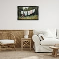 thumbnail image 3 of Stupell Industries Laundry Out To Dry Bath & Laundry Painting Black Floater Framed Canvas Art Print Wall Art, 31 x 21, 3 of 10