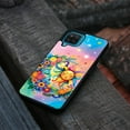 thumbnail image 4 of WIRESTER Shockproof Soft Rubber Cover Case for Samsung Galaxy A12 A125 5G 6.5" 2020, Colorful Sad Moon Happy Sun, 4 of 5