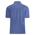 thumbnail image 4 of LIIPEE Summer Fashion Graphic Polo Shirt For Men Short Sleeve Tennis Collar Shirts Male Comfortable Breathable Versatile Polos,XXXL, 4 of 4