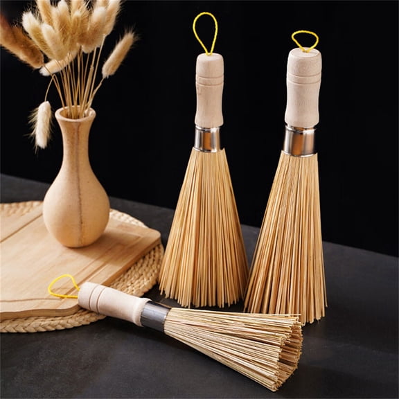 Home Decor Natural Cleaning Brush Set For Home Use Kitchen Cleaning Tools That Are For Pots And Pans Dishwashing Brushes Bakeware