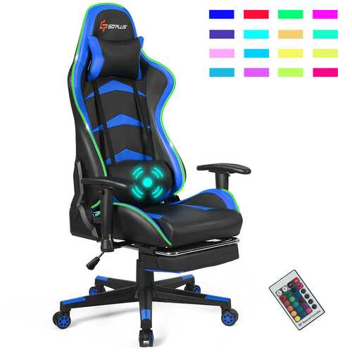 blue gaming chair walmart