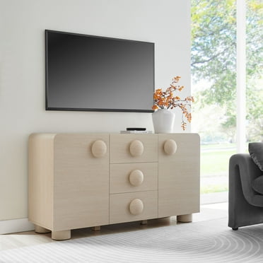 Modway Sonnet 57" Sideboard Storage Cabinet in Ash