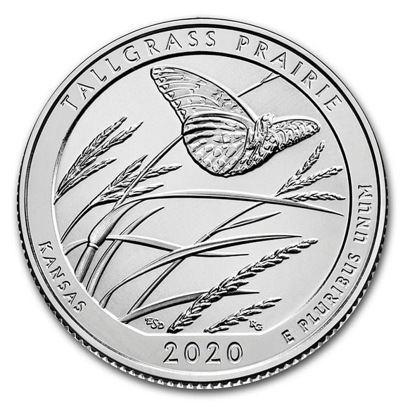 2020-P ATB Quarter Tallgrass Prairie National Preserve BU