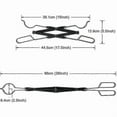 thumbnail image 3 of Fire Tongs Heavy Duty Fireplace Log Tongs Indoor, 3 of 4