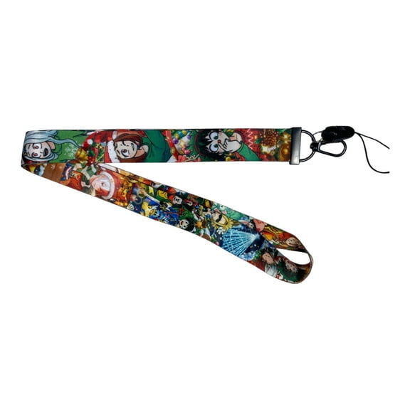 Anime Source My Hero Academia Anime Manga Series Characters Christmas Holiday Season Design Lanyard Keychain ID Badge Holder