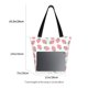 thumbnail image 3 of Fotbe Strawberry Bolsa de Playa con Estampado, Bolsa de Hombro, Bolsa de Mano Espaciosa, Bolsa de Viaje Ligera, Bolsa de Compras Versátil, 3 of 6