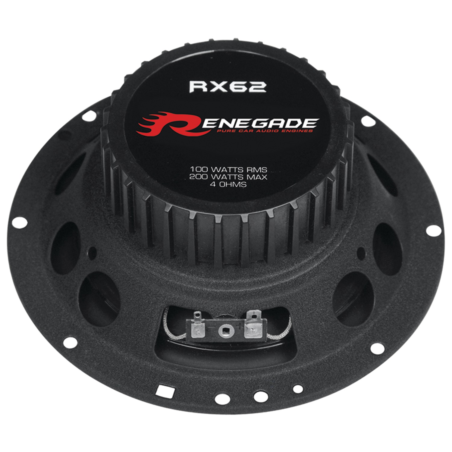 Renegade Rx62 Rx Series Full-range Coaxial Speakers (6.5", 2 Way) - image 4 of 5