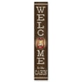 thumbnail image 2 of My Word! Welcome To The Cabin Porch Board Welcome Sign & Porch Leaner for Front Porch Deck Patio or Wall - Indoor Outdoor Farmhouse Rustic Vertical Home Decor 8"x46.5", 2 of 5
