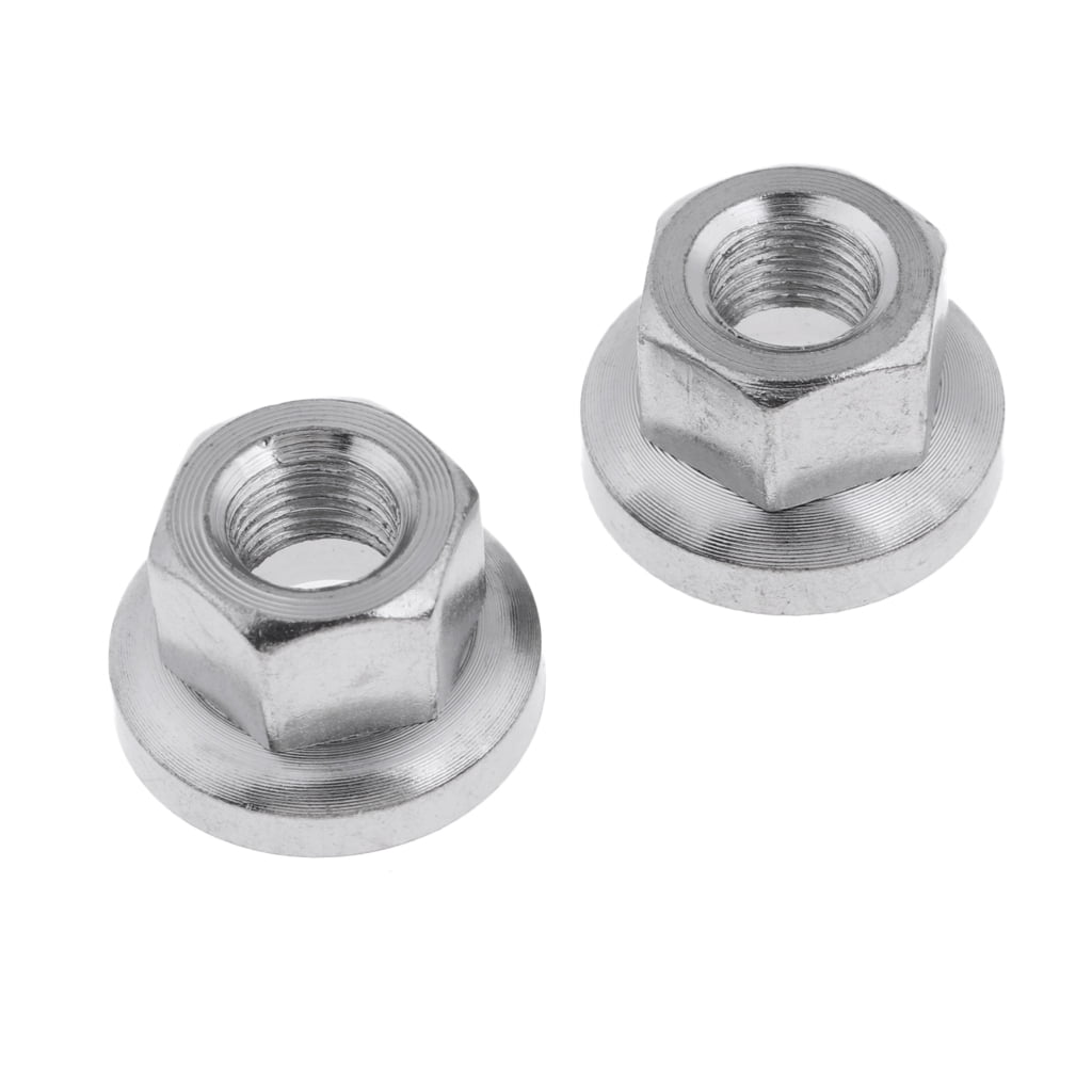 ACTION HUB AXLE NUT 3/8X24 FLANGED 