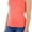 Coral, variant on ToBeInStyle Womens Ribbed Seamless Racerback Scoop Neck Tank Tops