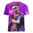 thumbnail image 6 of Apex Legends Lifeline Womens T-Shirt Round Neck Short Sleeve Tee Shirts Summer Breathable Tops Blouse 5XL, 6 of 8
