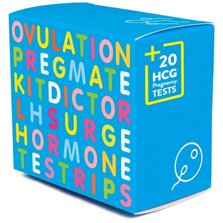 - PREGMATE 100 Ovulation and 20 Pregnancy Test Strips Predictor Kit (100 LH + 20 HCG)