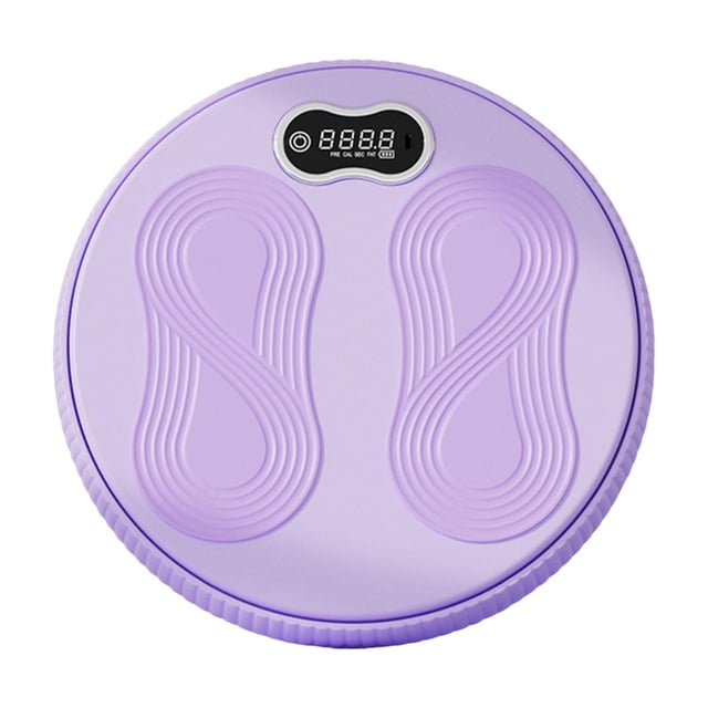 Tabla de torsión Ab, tabla de disco de torsión de cintura, entrenador de cintura, tabla de equilibrio, placa giratoria para equipos de fitness, uso en Púrpura