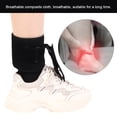thumbnail image 1 of Correa Para El Pie, Correa Negra Elástica Transpirable Para La Férula Del Pie, Cómoda Para Aliviar La Fatiga Para Arreglar El Tobillo, Proteger La Estructura Ósea Y Prevenir La, 1 of 7