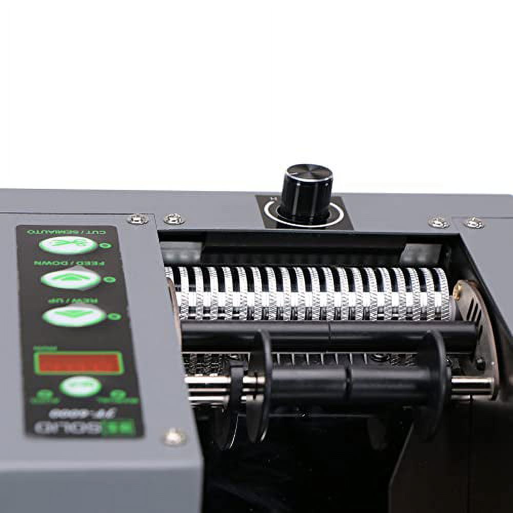 U.S. Solid Automatic Tape Dispenser Dispensing Cutting Machine JF-6000 For Adhesive And Non-adhesive Tapes, 0.32"-3.15" Tape Width, 0.79"-39.33" Tape Length