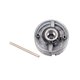 thumbnail image 2 of Advancent Abrazadera de mandriles de torno Manual de 3 mordazas de acero inoxidable autocentrante Mini herramientas de modificación de Accesorios para instrumentos musicales, 2 of 6