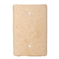 thumbnail image 1 of Stonique® Stone Switchplate - Blank (Mocha), 1 of 4