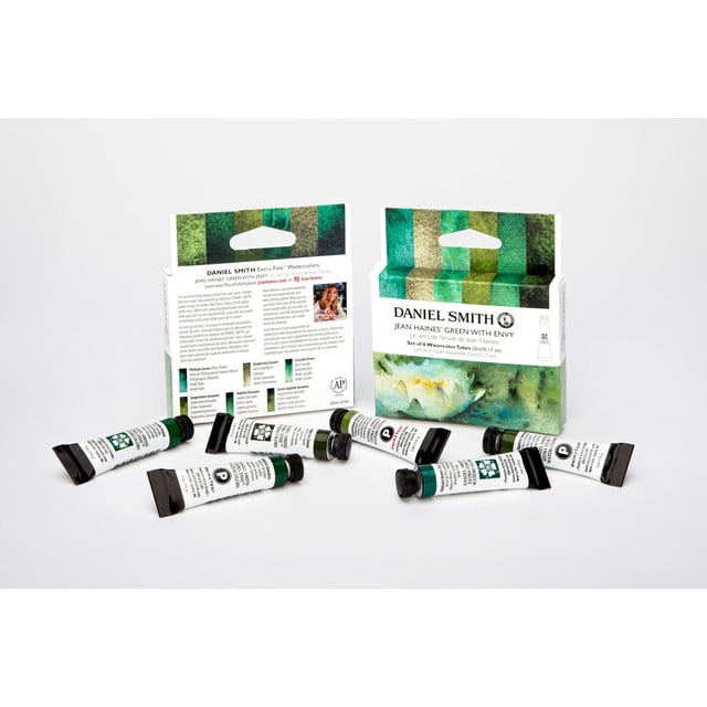 Acuarela Daniel Smith Jean Haines Green Set 6 Pack 5ml multicolor