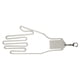 thumbnail image 1 of Colgador de guantes de golf, soporte duradero para guantes deportivos Blanco, 1 of 9