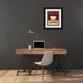 thumbnail image 3 of Wyatt Jr., Norman 26x32 Black Ornate Wood Framed with Double Matting Museum Art Print Titled - Hot Coffee I, 3 of 4