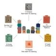 thumbnail image 2 of 12 PC Baby Blocks Soft Building Blocks Teether Toy with Numbers, Shapes, Animal Shapes, 2 of 4