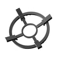 thumbnail image 2 of Anillo de soporte para wok, soporte de acero fundido para utensilios de cocina, antideslizante para cacerolas pequeñas, cocinas de gas, planchas de, 2 of 8