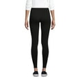 thumbnail image 2 of Lands' End Women's High Rise Serious Sweats Pocket Leggings, 2 of 3