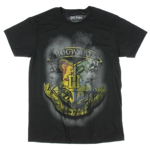 Harry Potter Hogwarts School Crest Mens T-Shirt