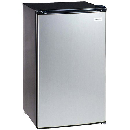 Magic Chef 3.6 cu.ft. Refrigerator Stainless Look Door
