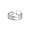 10K White Gold, variant on ARAIYA FINE JEWELRY 10K White Gold Round-Shape Lab Grown Diamond Fashion Open Band Ring (1/4 Cttw, D-F Color, VS1 Clarity) Size 7.5