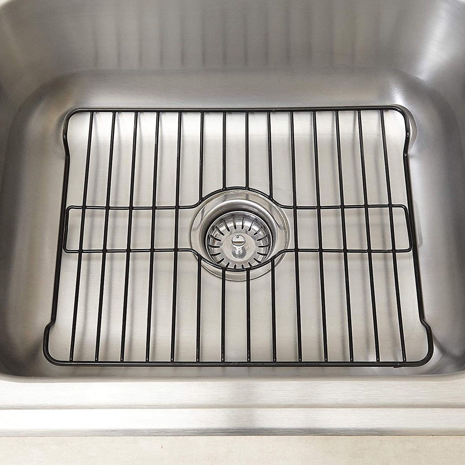 Better Houseware Medium Sink Protector (Black), 1486/EPT