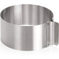thumbnail image 1 of Cake Ring Adjustable Diameter From 16 To 30 Cm In Stainless Steel, 1 of 5