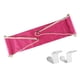thumbnail image 2 of 5uds. Hamaca de poliéster para pies, reposapiés plegable para colgar en casa y oficina, color rosa, 2 of 2