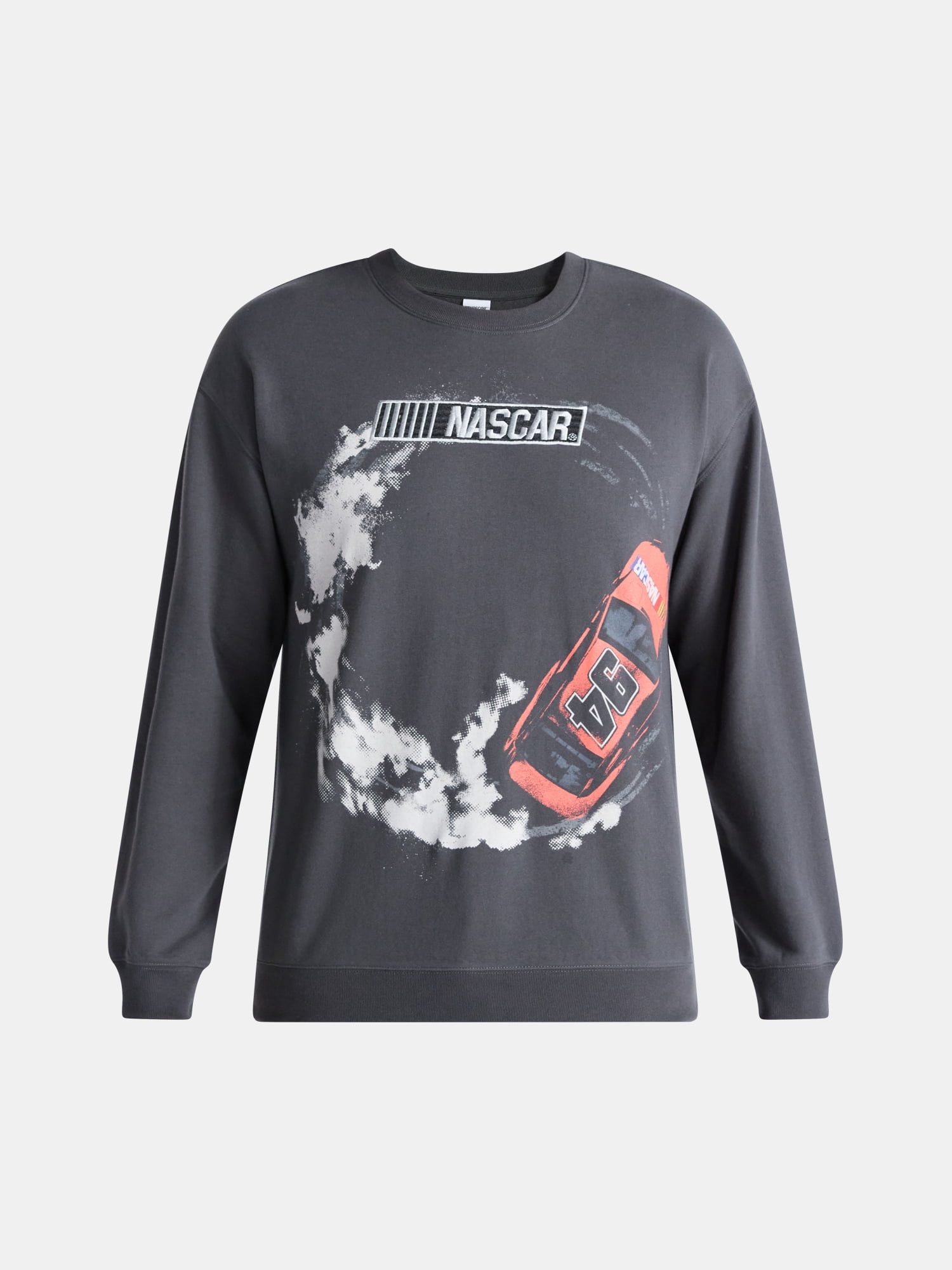 NASCAR Men’s and Big Men's Graphic Sweatshirt with Embroidery, Sizes S-3XL