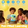 thumbnail image 3 of Jokapy ATM Piggy Bank for Kids Boys, Face ID Password Unlocking Electronic Money Bank Machine Toy, Age 3+, Blue, 3 of 11