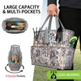 thumbnail image 2 of Garden Tool Bag,Pioneer Flower Floral Print Pattern Garden Tool Organizer,Garden Gifts,Waterproof Multi-Pocket Garden Tool Storage 11.8x5.5x11.4 Inch(Tools NOT Included), 2 of 6