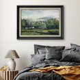 thumbnail image 3 of IDEA4WALL Premium Frame Wall Art Forest Clearing in Green Valley Landscape Print Nature Wilderness Fine Art Countryside Floral Botanical Wall Decor for Living Room, Office - 26"x36" Black, 3 of 5