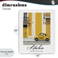 thumbnail image 4 of Stupell Industries Modern Travel Italia Taxi Canvas Art, 16 x 20, by Annabelle Hall, 4 of 8
