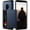 Blue, variant on For Samsung S9 Case with Card Holder 5.8 inch Dual Layer Heavy Duty Protective Galaxy S9 Case Hidden Card Slot Slim Wallet Case for Samsung S9 for Women&Men(Black)