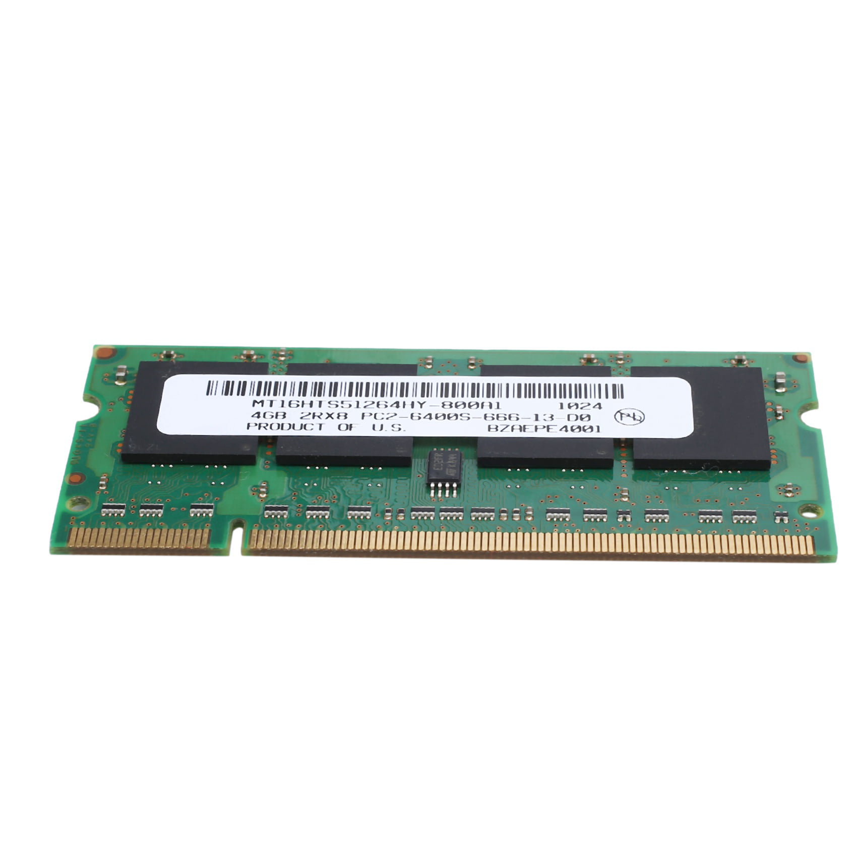 4X（4GB DDR2 Laptop Ram 800Mhz PC2 6400 SODIMM 2RX8 200 Pins for