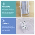 thumbnail image 2 of MasteelfCA 2 Pcs Mini Maison Chaises de Plage Miniature Chaise Longue Table Pliante Ornement, 2 of 7
