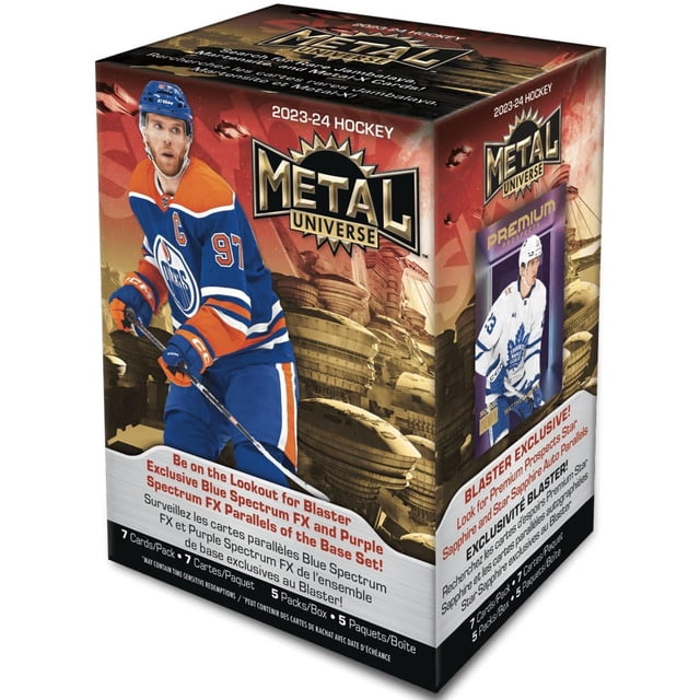 Hockey Card Blaster Box Upper Deck Skybox Metal Universe