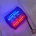 thumbnail image 4 of Faro Auxiliar Led Moto Luz Blanca Estrobo Azul/rojo 5400 Lm, 4 of 7