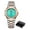 Light Blue, variant on Elegant Men's Luxury Classic Business Calendar Luminous Hands Waterproof Quartz Watch