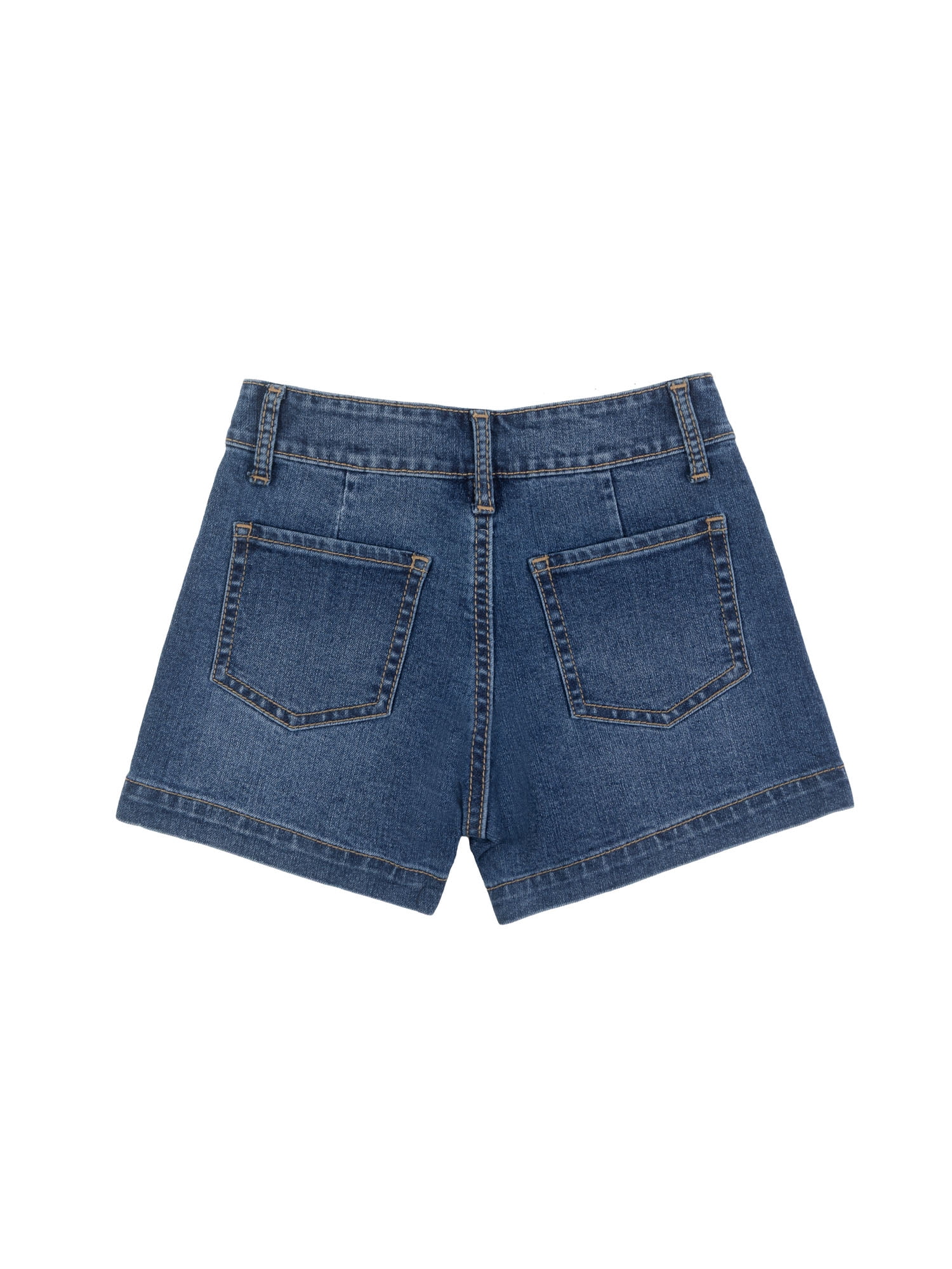 Wonder Nation Girls Denim Shorts, Size 5-18