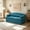Azure, variant on AUU Compression Micro Corduroy 2-Seater Convertible Sofa Bed with Removable Covers – Space-Saving Modular Floor Couch for Small Apartments, Guest Rooms, or Studios