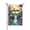Style 11, variant on Spring Garden Flag Welcome For Outside Dogs On Beach With Surfboard And Van In Background1 12×18 In Double Yard Flag Outdoor Farmhouse Decoration Home Festival